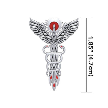 Phoenix Fire Dance Pendant TP3197 - Jewelry
